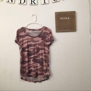 Pink Camo Top